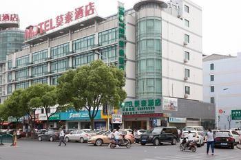 Motel 168 Shanghai Nanhui Huinan Subway Station Exterior foto